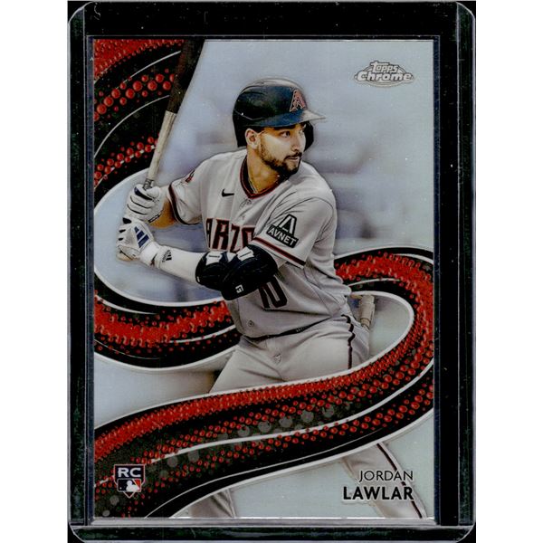 Jordan Lawlar Strokes RC 2024 Topps Chrome #S-25