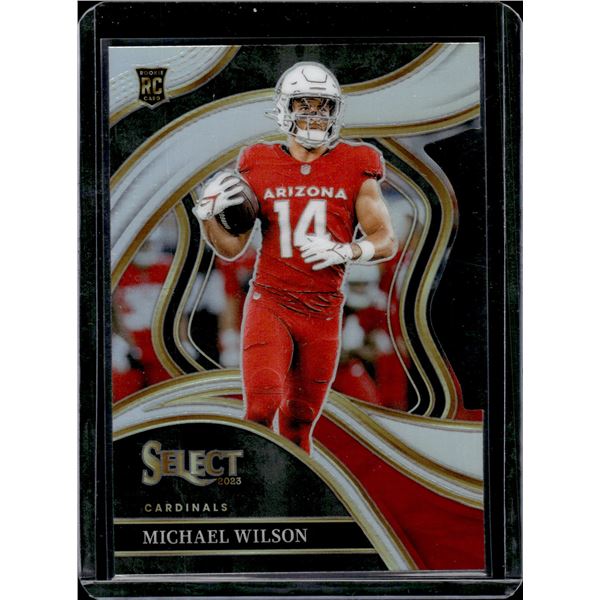 Michael Wilson Silver Prizm Club Level Die Cut RC 2023 Select #234