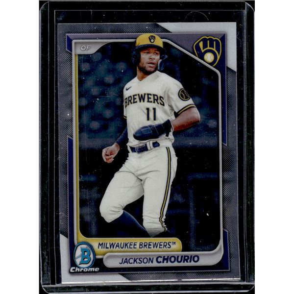 Jackson Chourio 2024 Bowman Chrome Prospects #BCP-140