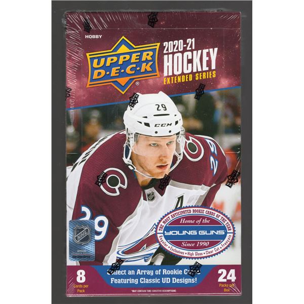 2020-21 Upper Deck Extended Series Hockey Hobby Box