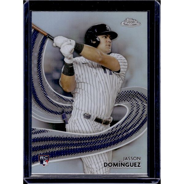 Jasson Dominguez Strokes RC 2024 Topps Chrome #S-21