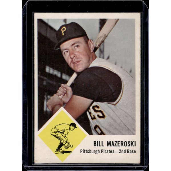 Bill Mazeroski 1963 Fleer #59