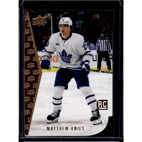 Matthew Knies Die Cut RC 2023-24 Upper Deck #RDT-6