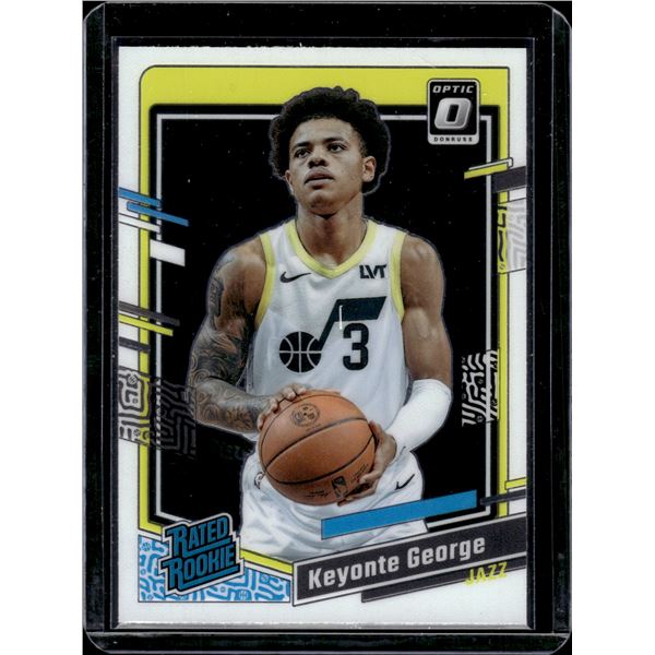 Keyonte George RC 2023-24 Donruss Optic #223