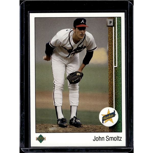 John Smoltz RC 1989 Upper Deck #17