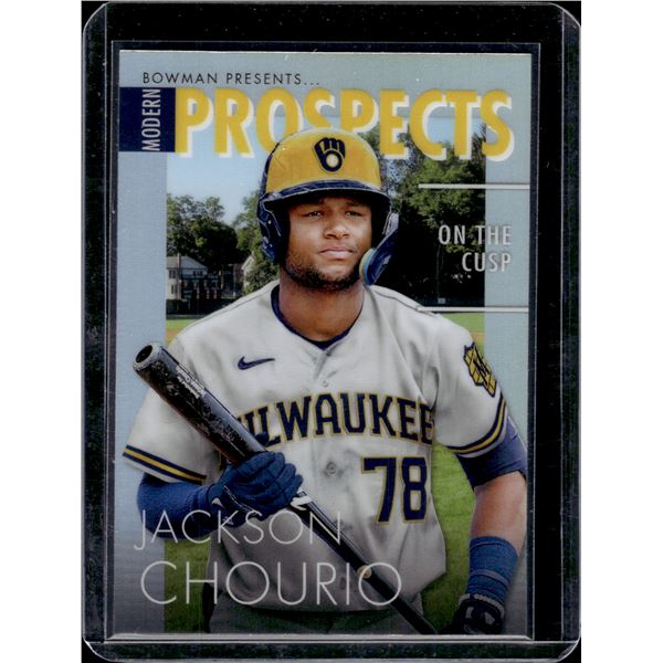 Jackson Chourio Modern Prospects 2023 Bowman Chrome #MP-12