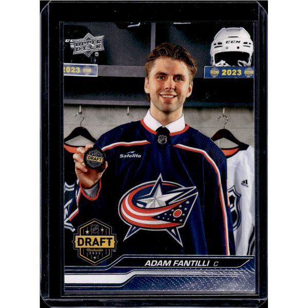 Adam Fantilli Draft Day Photo RC 2023-24 Upper Deck #742