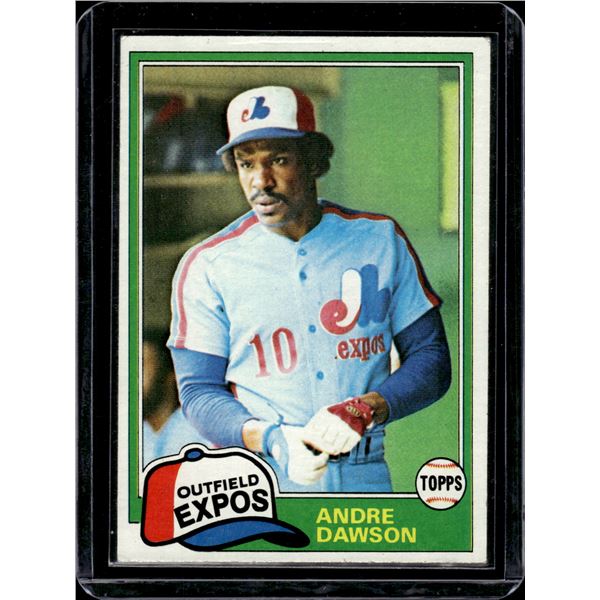 Andre Dawson 1981 Topps #125