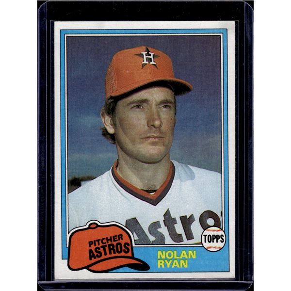 Nolan Ryan 1981 Topps #240