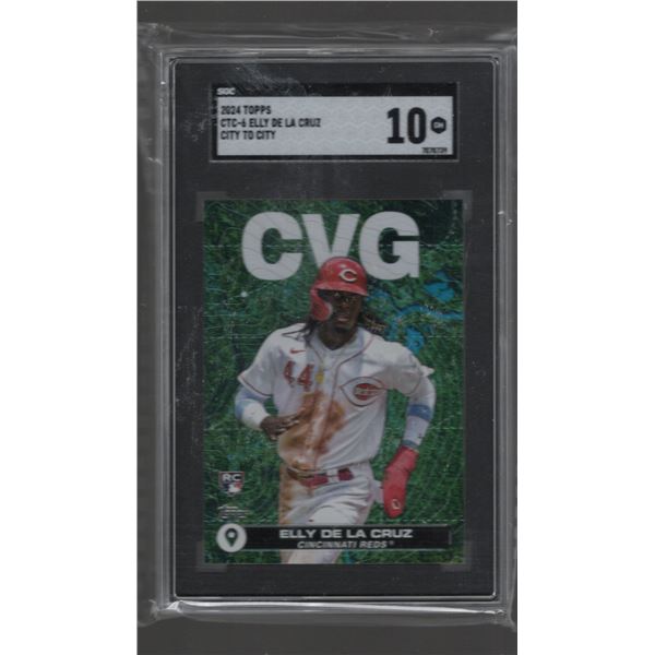 Elly De La Cruz City to City RC 2024 Topps #CTC-6 SGC 10