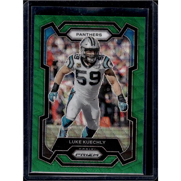 Luke Kuechly Green Wave Prizm 2023 Panini Prizm #43