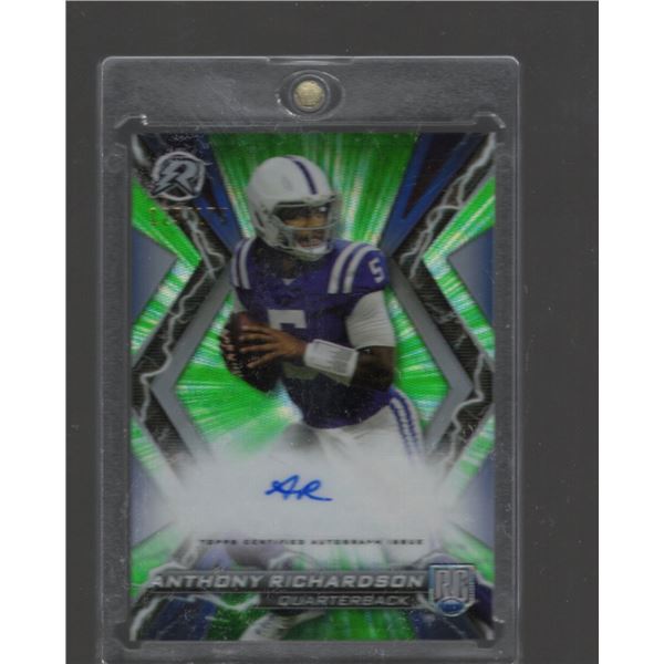 Anthony Richardson Green Surge Rookie Auto /175 2023 Topps Composite #RRS-AR