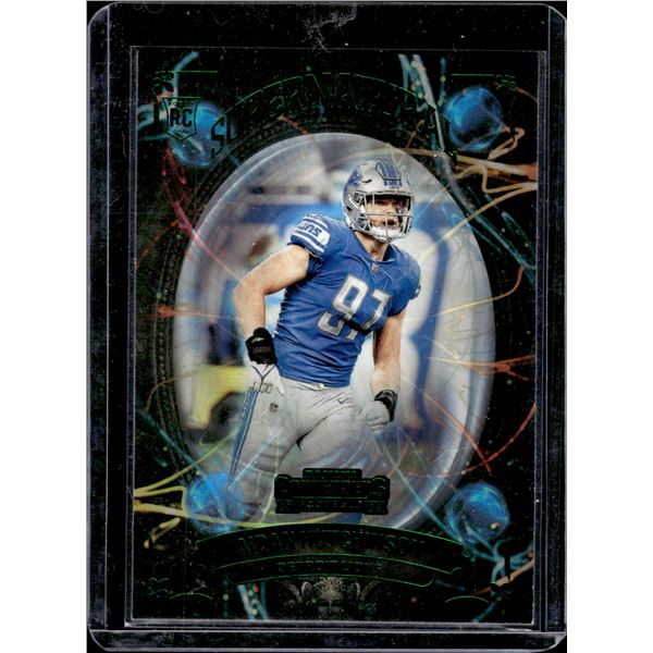 Aidan Hutchinson Emerald Supernatural RC 2022 Contenders #SN-AHU