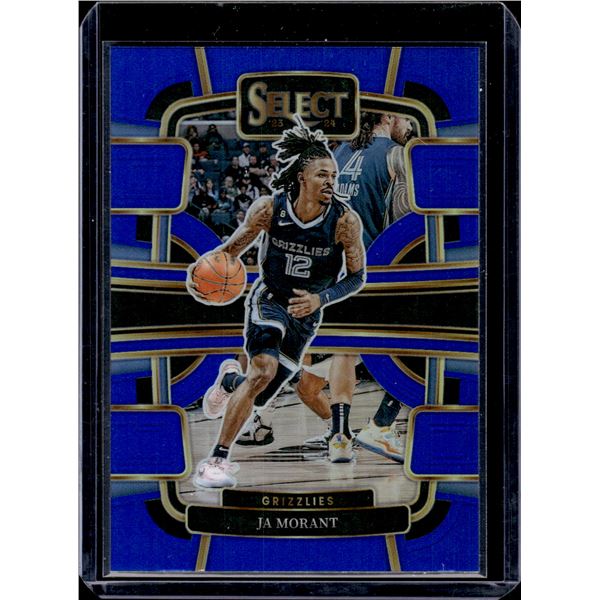 Ja Morant Blue Prizm 2023-24 Select #65