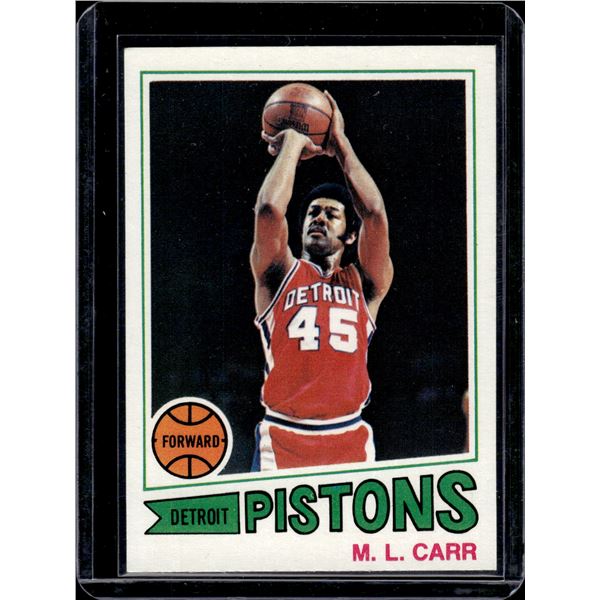 M.L. Carr 1977 Topps #47