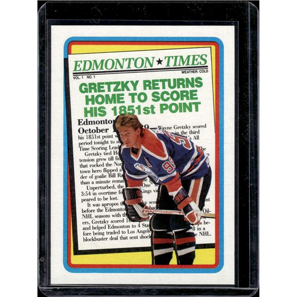 Wayne Gretzky 1990 Topps #2