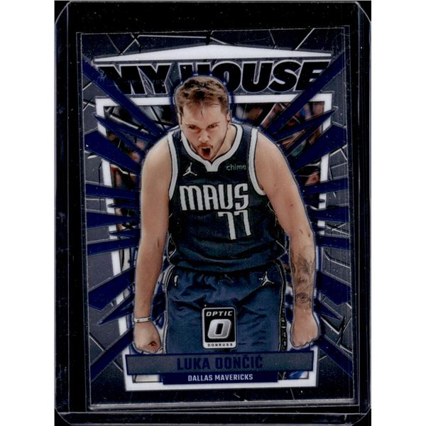Luka Doncic My House 2023-24 Donruss Optic #1