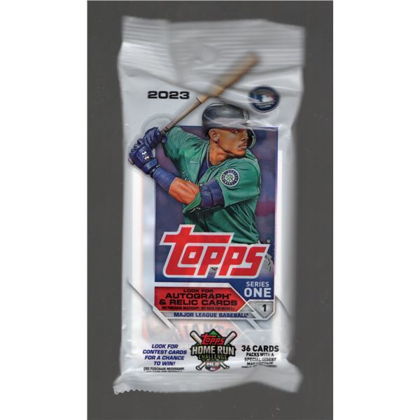 2023 Topps Series 1 Baseball Hanger Value Fat Pack