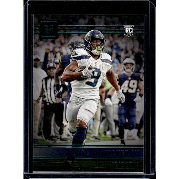 Kenneth Walker Teal RC 2022 Panini Chronicles #PA-13
