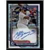 Image 1 : Moises Ballesteros Mega Box Mojo On Card Auto 2024 Bowman Chrome #BMA-MB