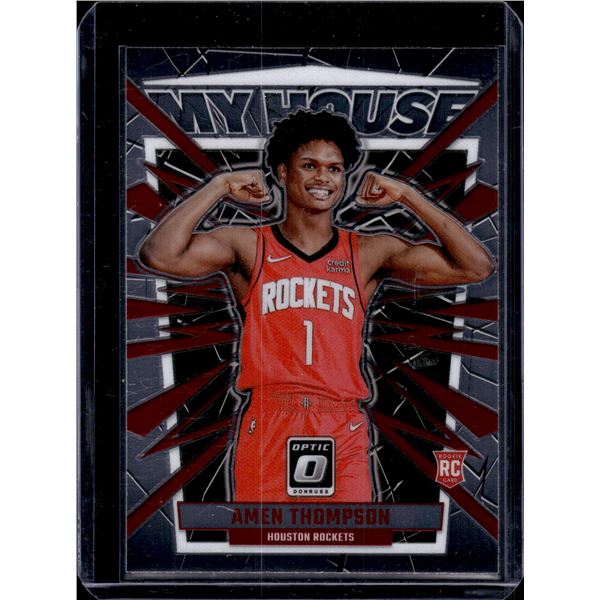Amen Thompson My House RC 2023-24 Donruss Optic #19