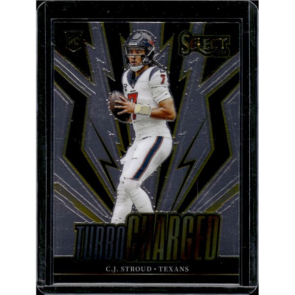 Cj Stroud Turbocharged RC 2023 Panini Select #TUR-CST