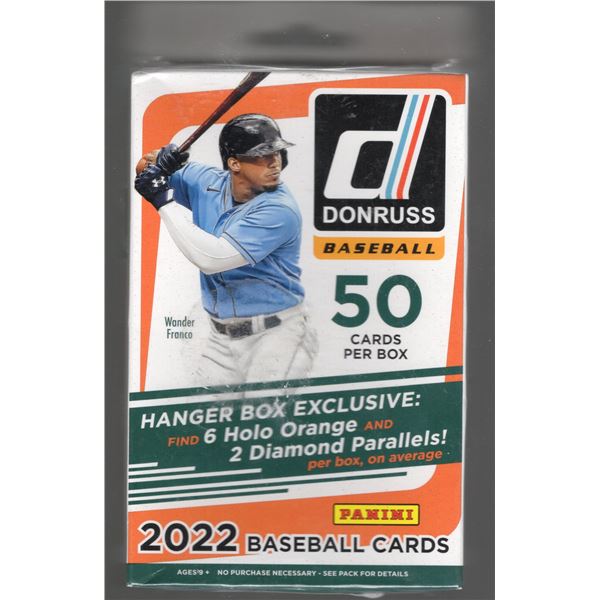 2022 Donruss Baseball Hanger Box