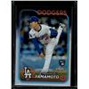 Image 1 : Yoshinobu Yamamoto Refractor RC 2024 Topps Chrome #18