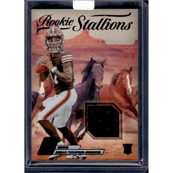 Dorian Thompson-Robinson Rookie Patch 2023 Zenith #RS-DTR