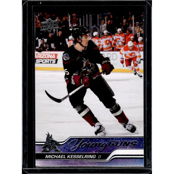 Michael Kesselring Young Guns RC 2023-24 Upper Deck #481
