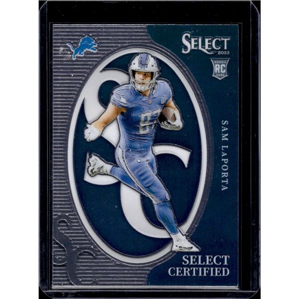 Sam LaPorta Select Certified RC 2023 Select #CRO-SLA