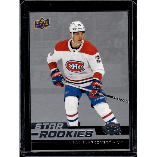Juraj Slafkovsky Star Rookies 2022-23 Upper Deck #2