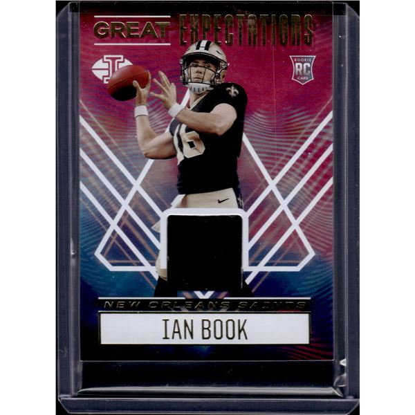 Ian Book Rookie Patch 2021 Panini Illusions #GE-IB