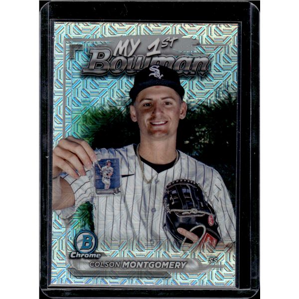 Colson Montgomery Mega Box Mojo My 1st Bowman 2024 Bowman Chrome #M1B-4