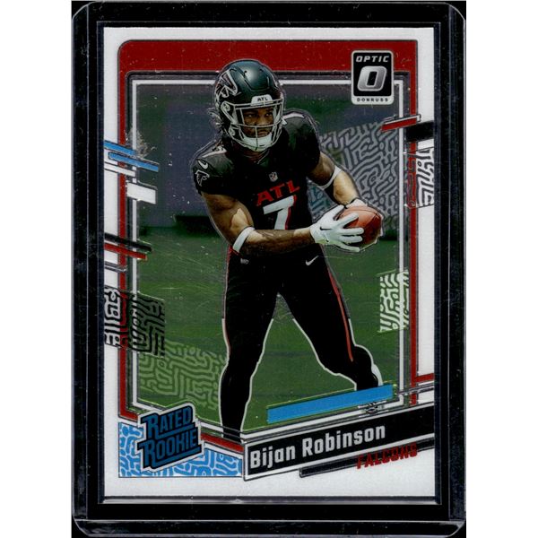 Bijan Robinson RC 2023 Donruss Optic #206