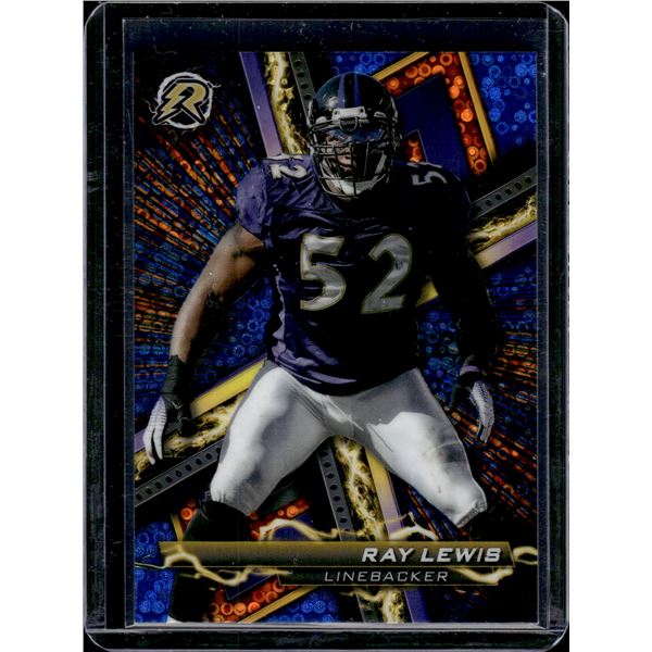 Ray Lewis Blue & Orange Spark 2023 Topps Composite Resurgence #66