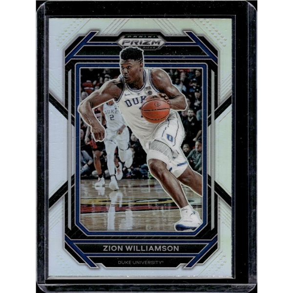 Zion Williamson Silver Prizm 2023 Panini Prizm Draft Picks #73