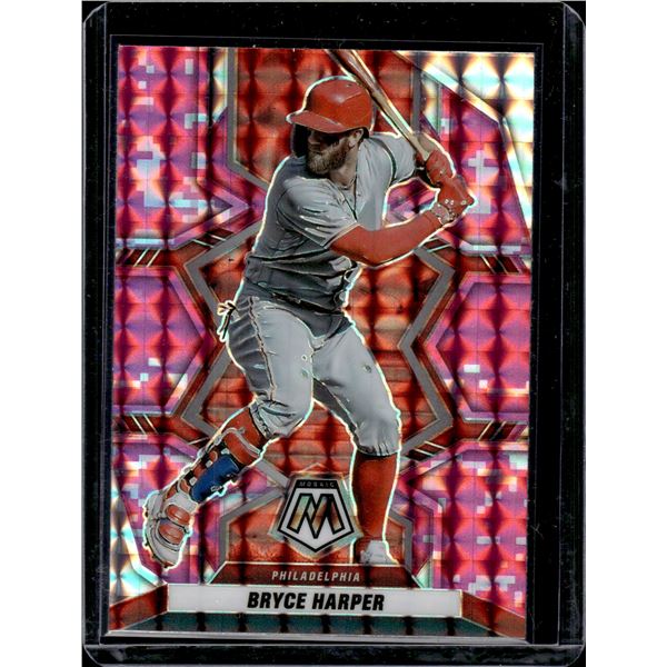 Bryce Harper Pink Mosaic Prizm 2022 Mosaic #152