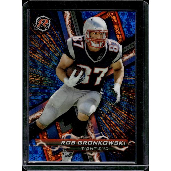 Rob Gronkowski Blue & Orange Spark 2023 Topps Composite #73