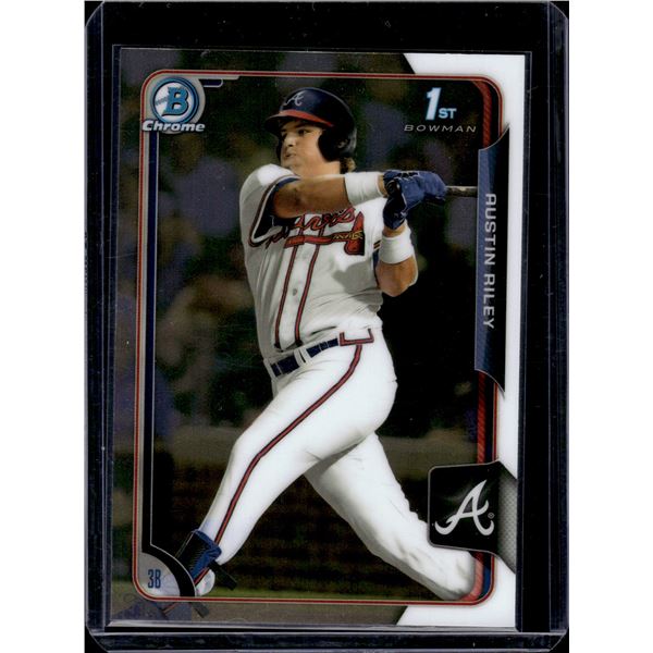 Austin Riley 1st Bowman Chrome 2015 Bowman #157