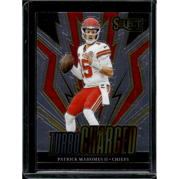 Patrick Mahomes Turbocharged 2023 Panini Select #TUR-PMA