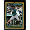 Image 1 : Julio Rodriguez Gold Logofractor /50 2024 Topps Chrome #300