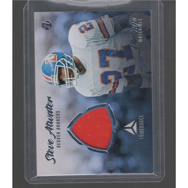 Steve Atwater Player-Worn Patch 2021 Luminance #VM-SA