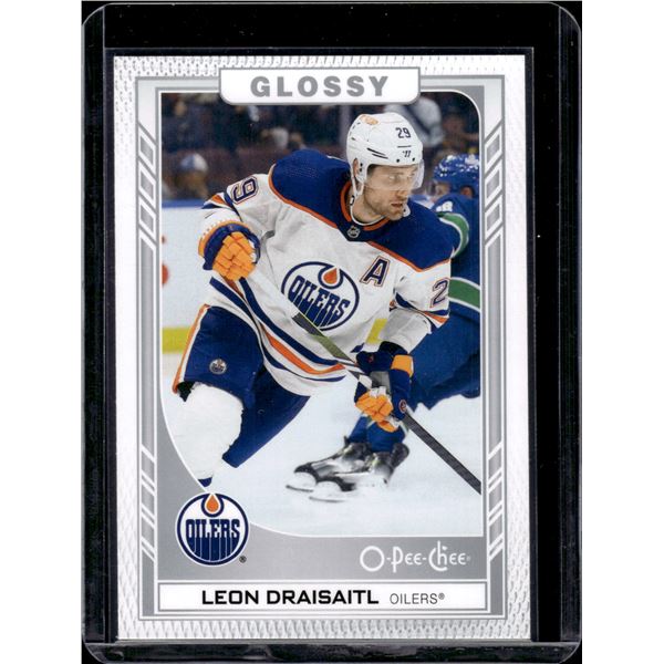 Leon Draisaitl Glossy 2023-24 Upper Deck #R-41