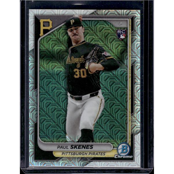 Paul Skenes Mega Box Mojo RC 2024 Bowman Chrome #31
