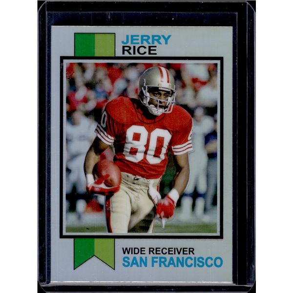Jerry Rice Refractor 2023 Topps Composite #1973-24