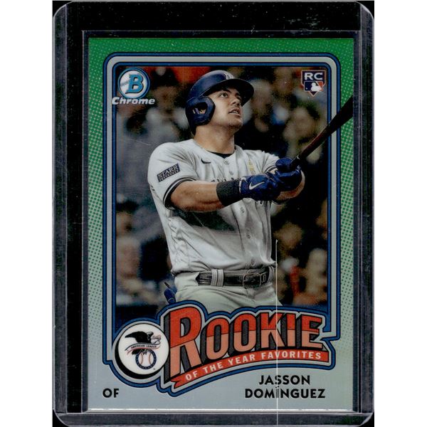 Jasson Dominguez ROY Favorites RC 2024 Bowman #ROY-6