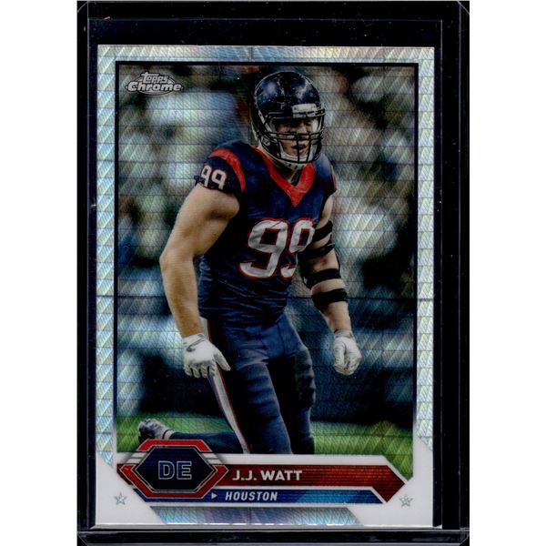 JJ Watt Prism Refractor 2023 Topps Composite #47