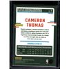 Image 2 : Cameron Thomas Pink Hyper Prizm 2023-24 Donruss Optic #9