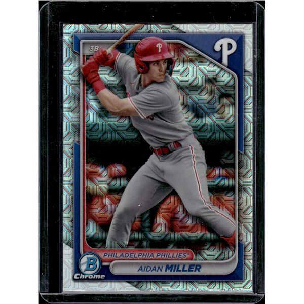 Aidan Miller Mega Box Mojo 2024 Bowman Chrome #BCP-213